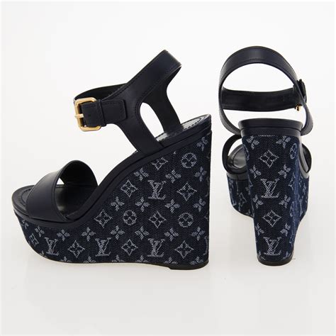 louis vuitton wedges